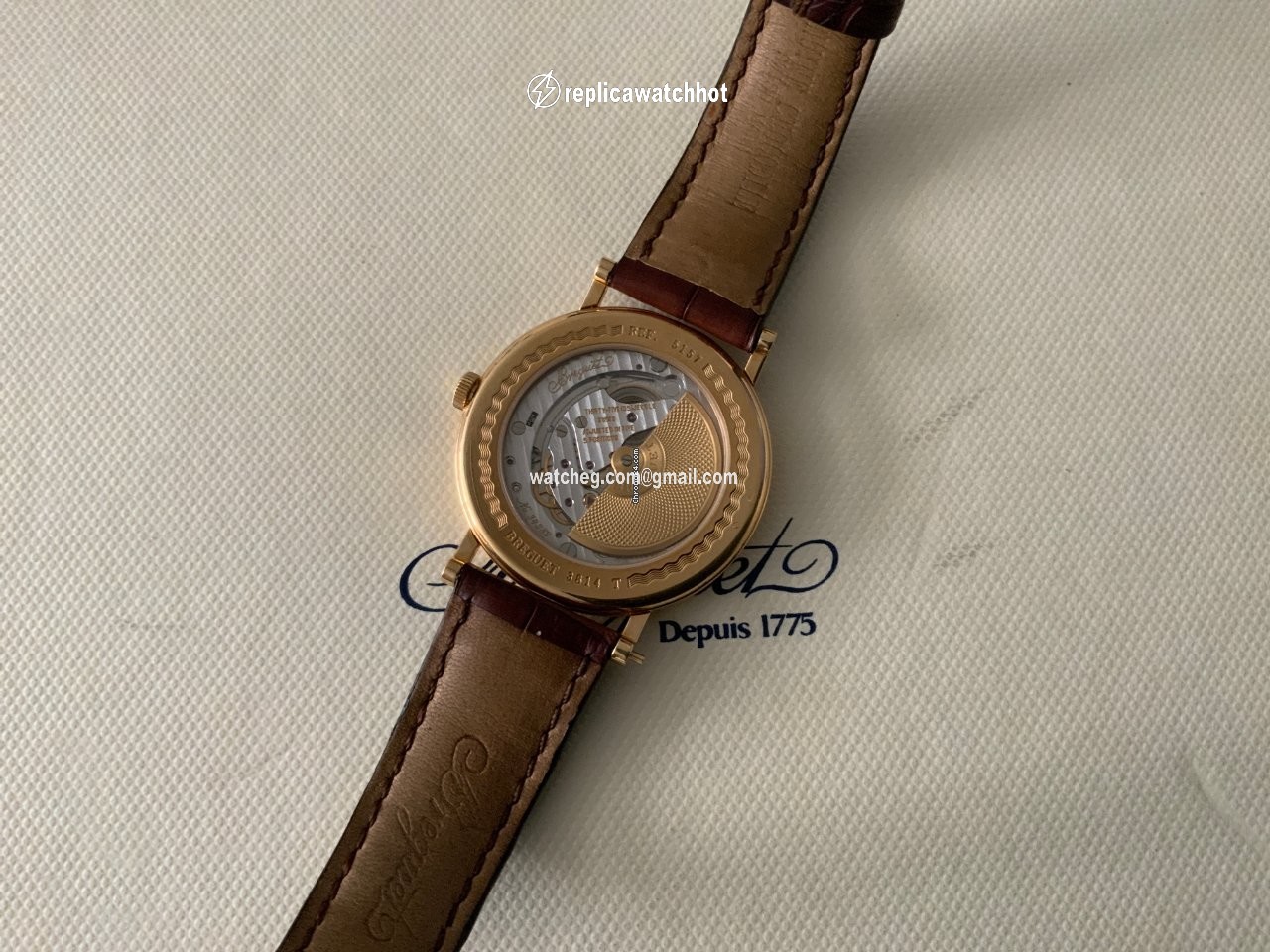 Breguet Classique Mens watch Unisex Automatic Yellow gold 5157BA 11 9V6 2