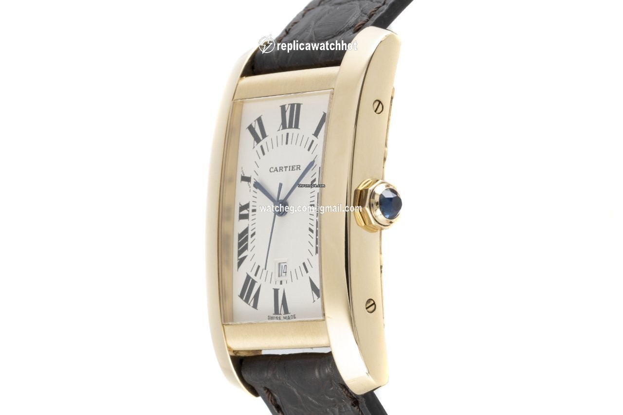 Cartier Tank Americaine Mens watch Unisex Automatic Yellow gold 8172984 2