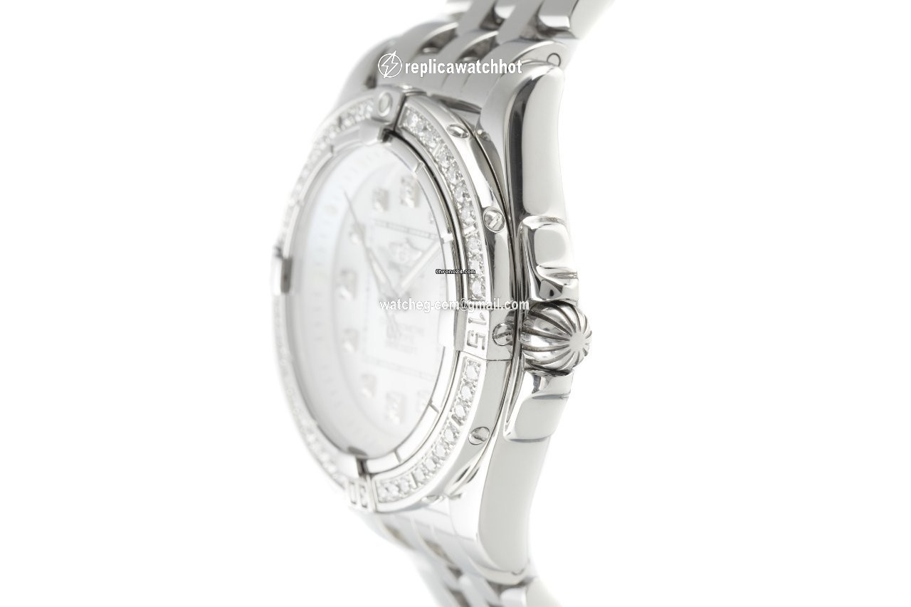 Breitling Galactic 32 Womens watch Quartz Steel A71356 2
