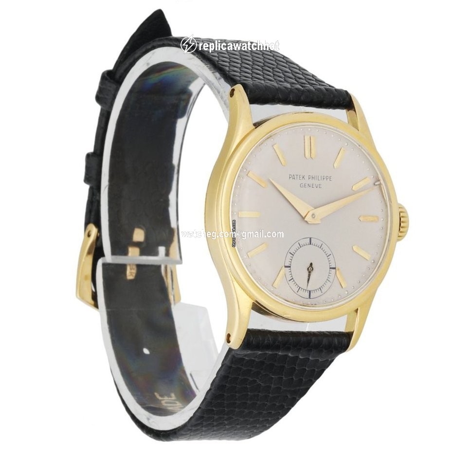 Patek Philippe Calatrava Mens watch Unisex Manual winding Yellow gold 96 2