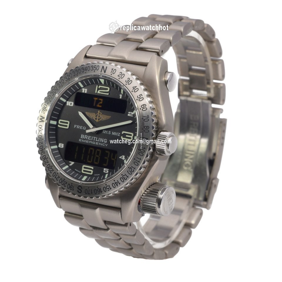 Breitling Emergency Mens watch Unisex Quartz Titanium E56121.1 2