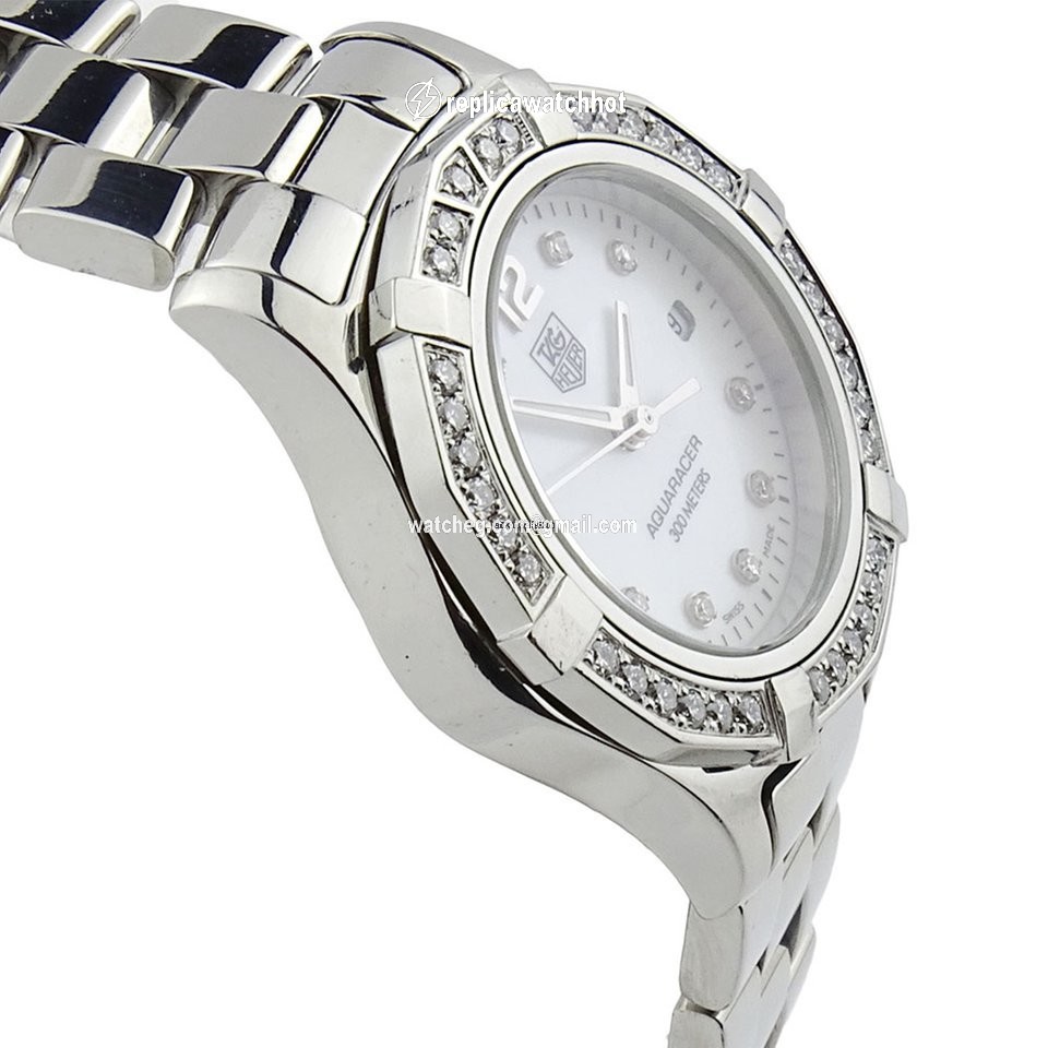 TAG Heuer Aquaracer Lady Womens watch Quartz Steel WAF1416.BA0824 2