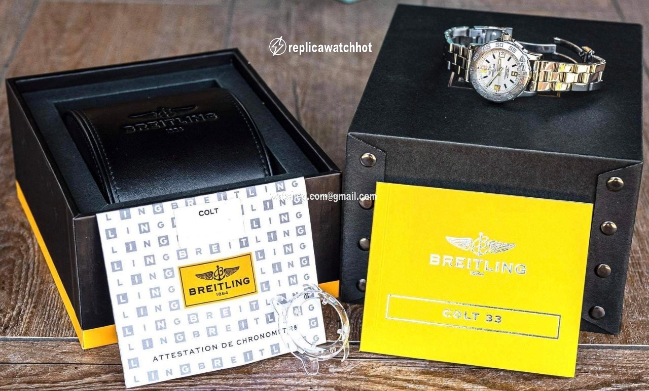 Breitling Colt Lady Womens watch Quartz Steel A 77387 2