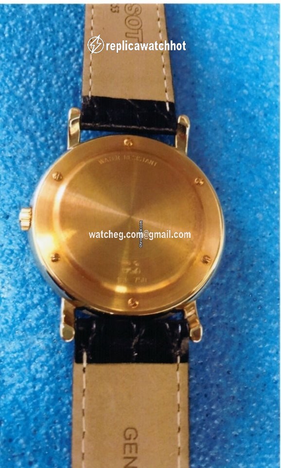 Tissot Carson Mens watch Unisex Automatic Yellow gold T71.3.430.23 2