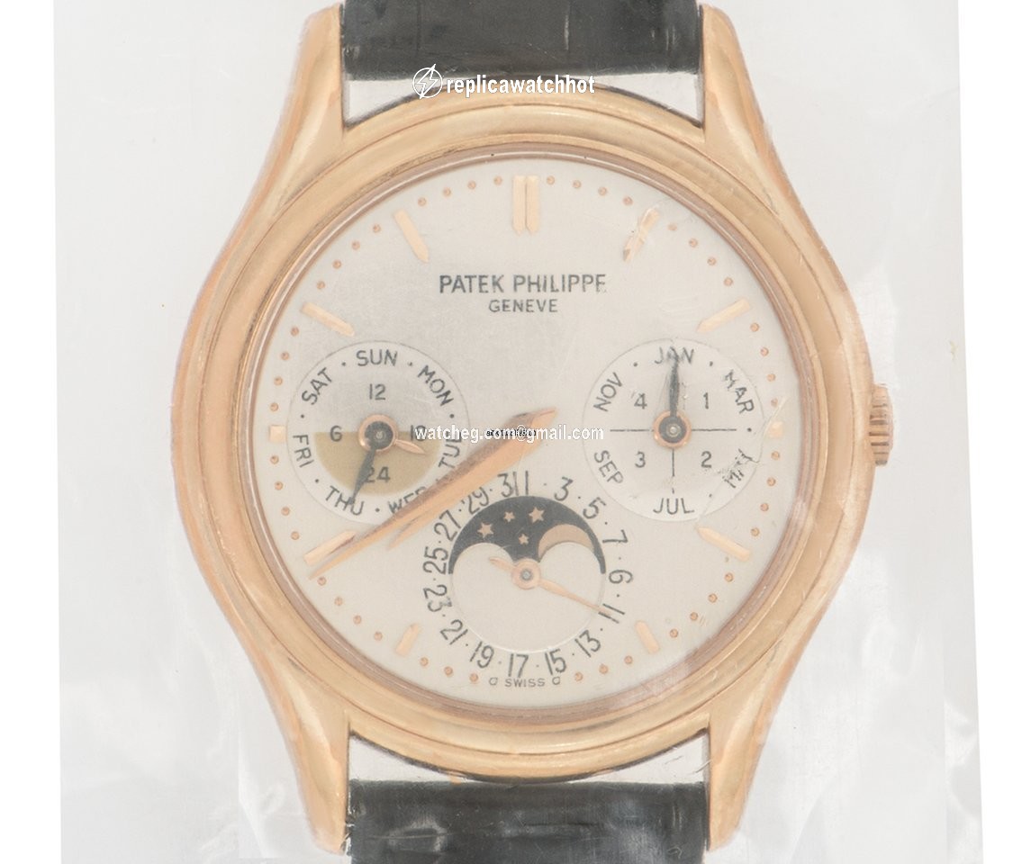 Patek Philippe Perpetual Calendar Mens watch Unisex Automatic Rose gold 3940R-011 2