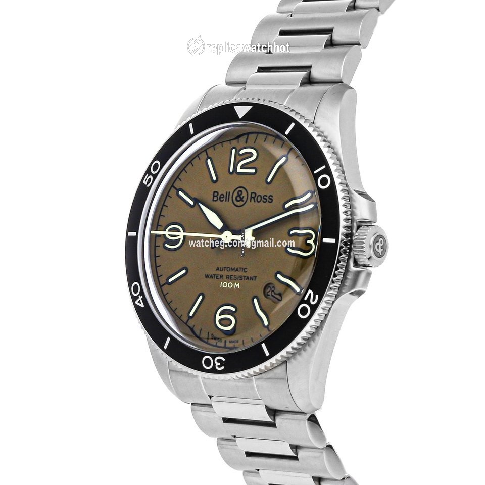 Bell & Ross BR V2 Mens watch Unisex Automatic Steel BRV292-MKA-ST SST 2