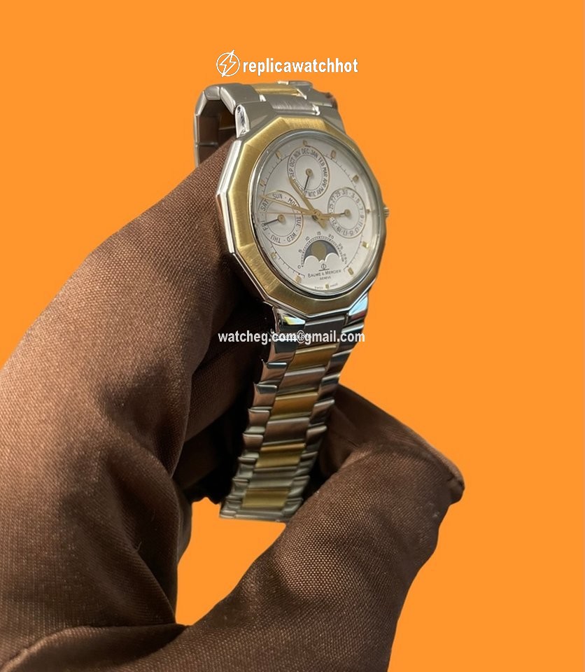 Baume & Mercier Mens watch Unisex Gold Steel Bm11522 2