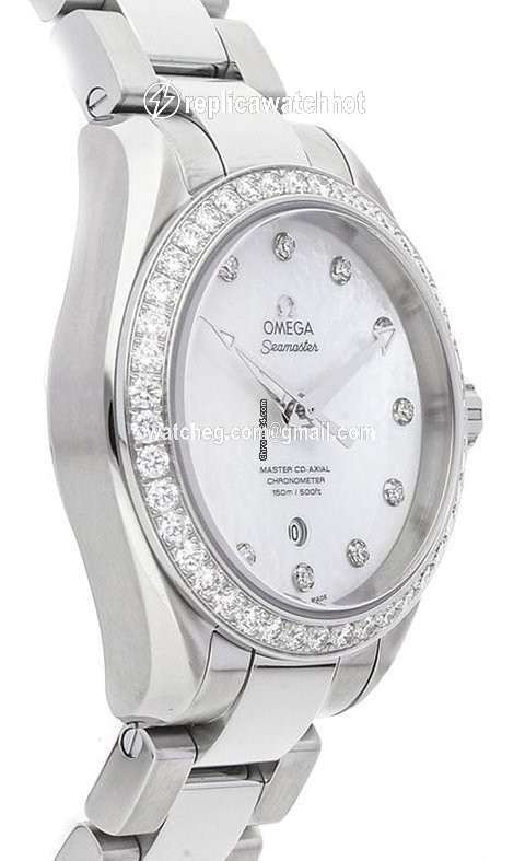 Omega Seamaster Aqua Terra Womens watch Automatic Steel 23115342055002 2