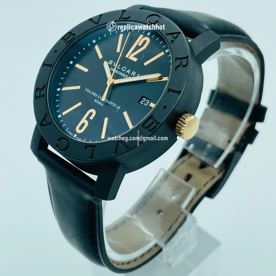 Bulgari Bulgari Mens watch Unisex Automatic Carbon BBP40BCGLD 2