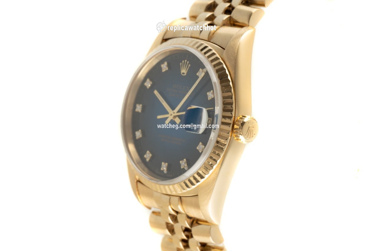 Rolex Datejust 36 Mens watch Unisex Yellow gold Automatic 16238 2