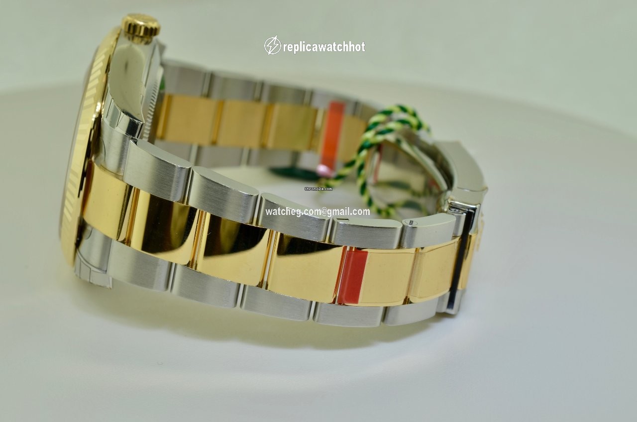 Rolex Datejust 41 Mens watch Unisex Gold Steel Automatic 126333-0010 2