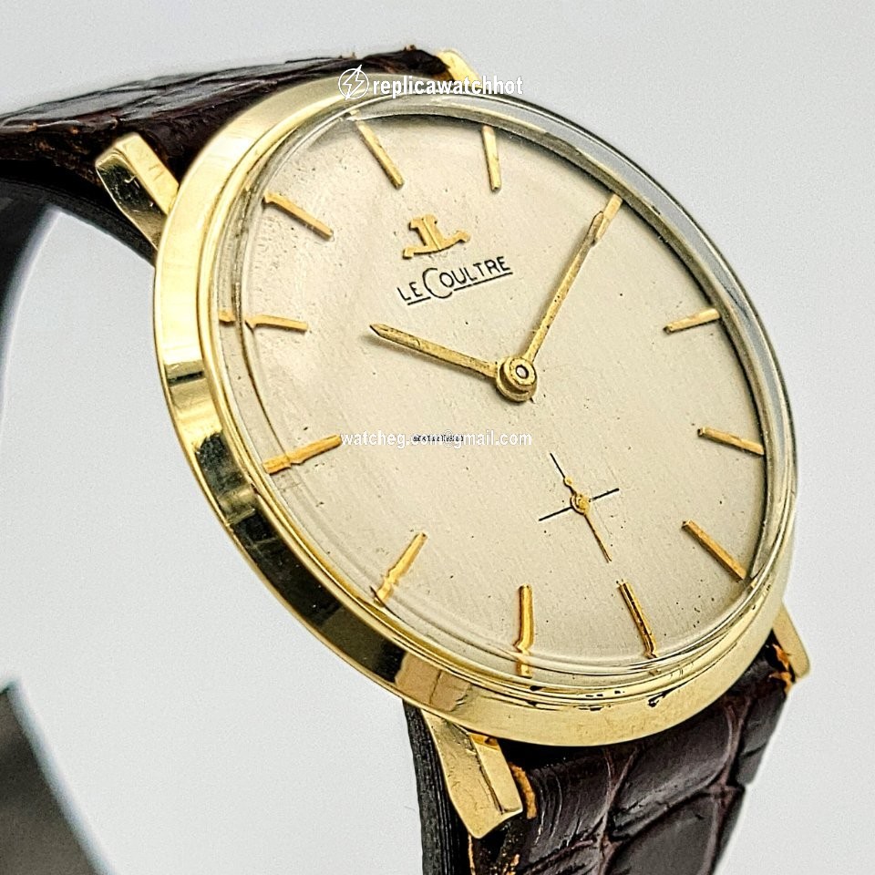 Jaeger-LeCoultre Mens watch Unisex Manual winding Yellow gold LeCoultre 818 2