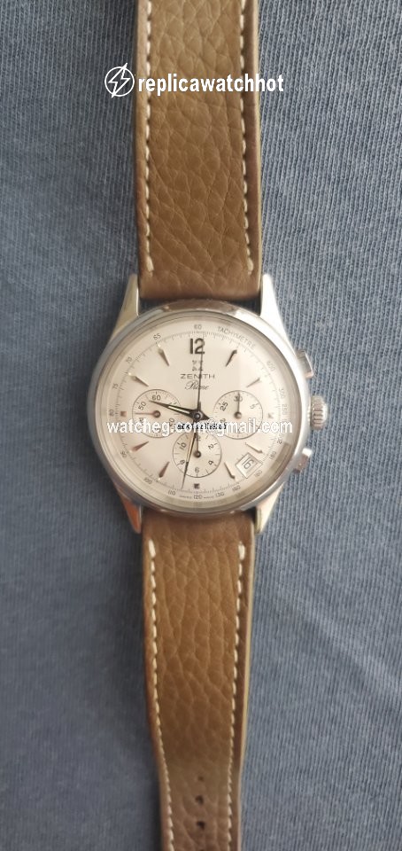 Zenith El Primero Chronograph Mens watch Unisex Manual winding Steel 01-0010.420 2