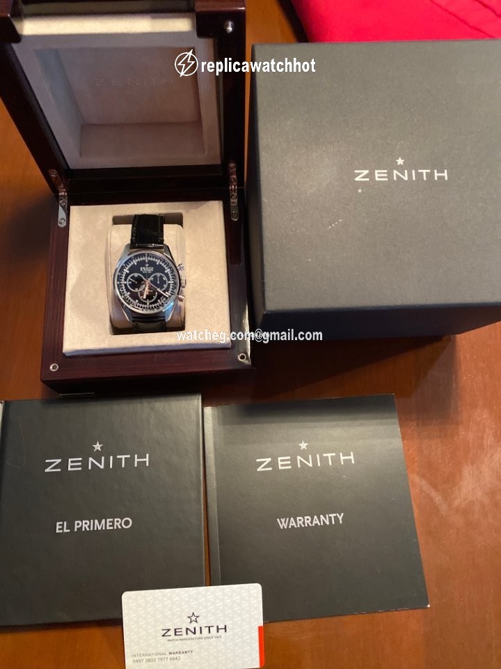 Zenith El Primero 36000 VpH Mens watch Unisex Automatic Steel 03.2080.400 21.C496 2