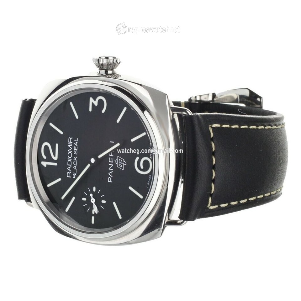 Panerai Radiomir Black Seal Mens watch Unisex Manual winding Steel PAM754 2