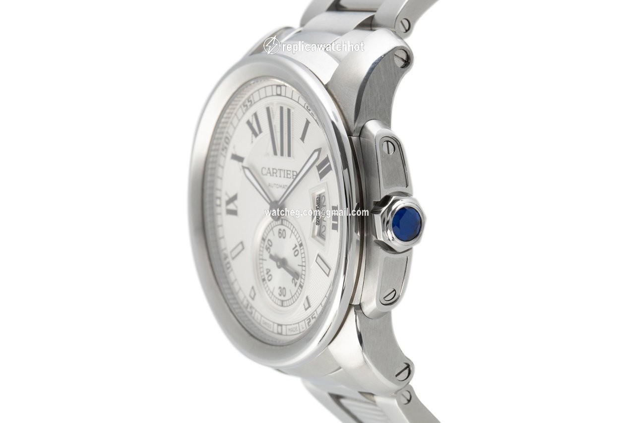 Cartier Calibre de Cartier Mens watch Unisex Automatic Steel 3389 2