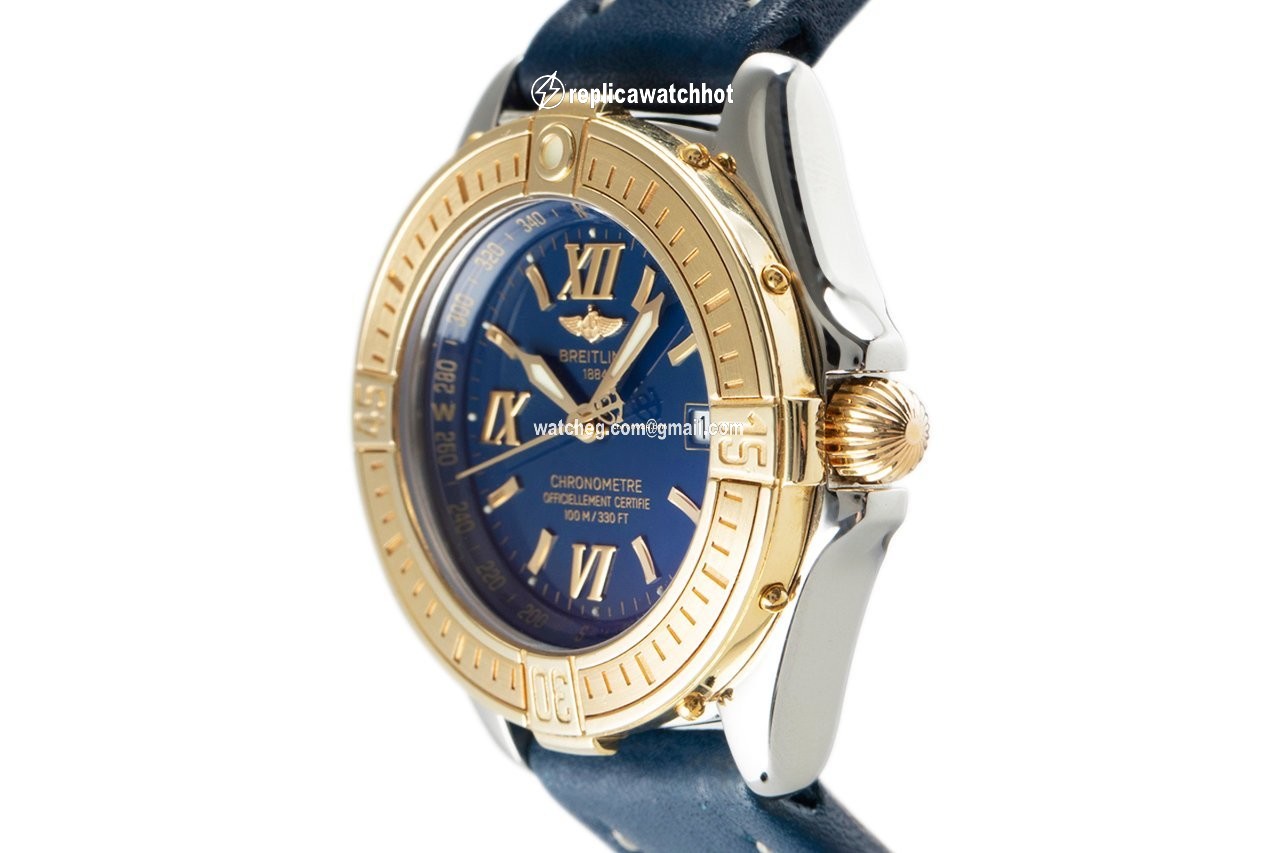 Breitling Womens watch Quartz Gold Steel D71365 2