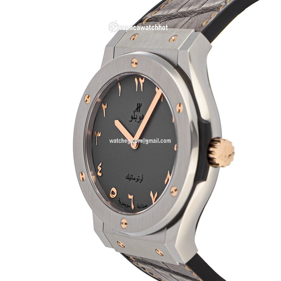 Hublot Classic Fusion 45, 42, 38, 33 mm Mens watch Unisex Automatic Titanium 511.NX.5710.LR.SDQ12 2