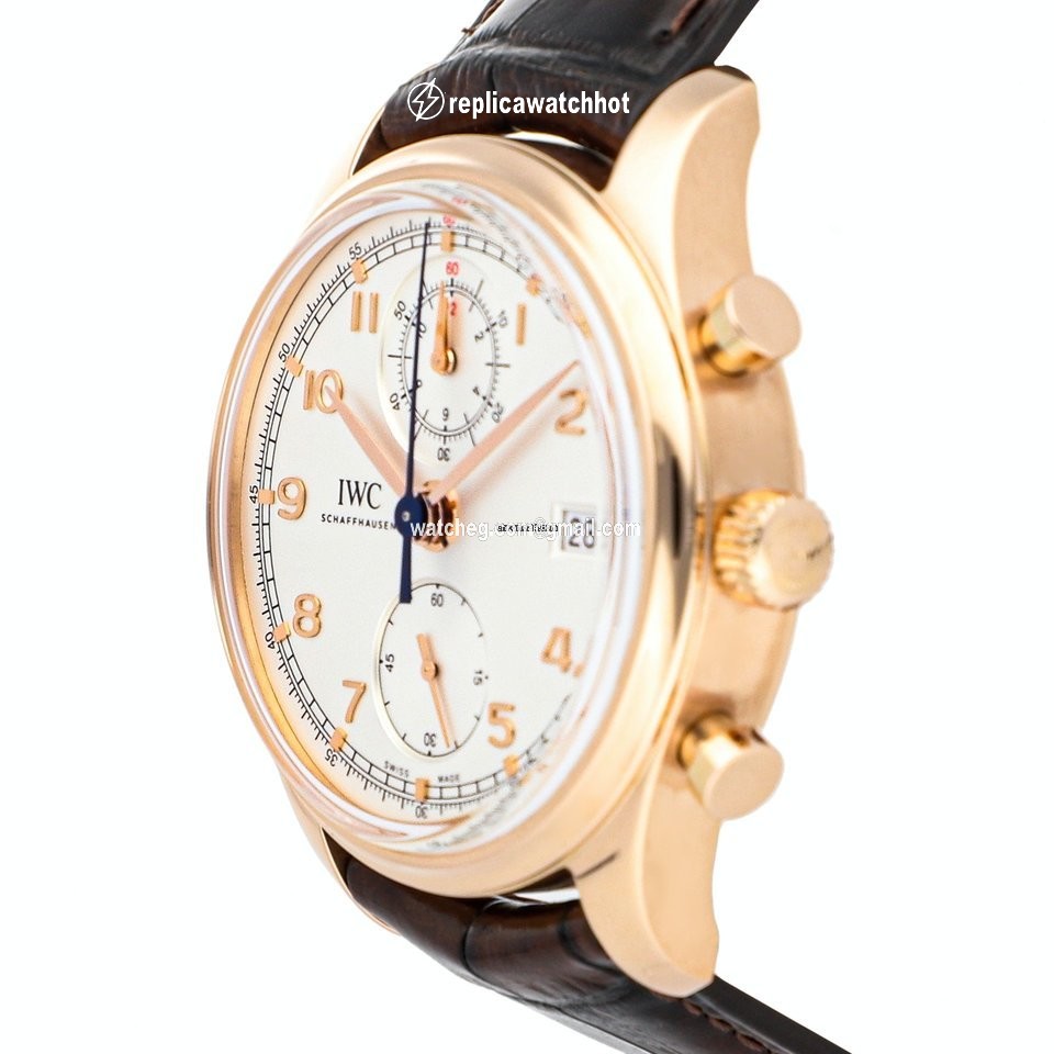 IWC Portuguese Chronograph Mens watch Unisex Automatic Rose gold IW3904-02 2