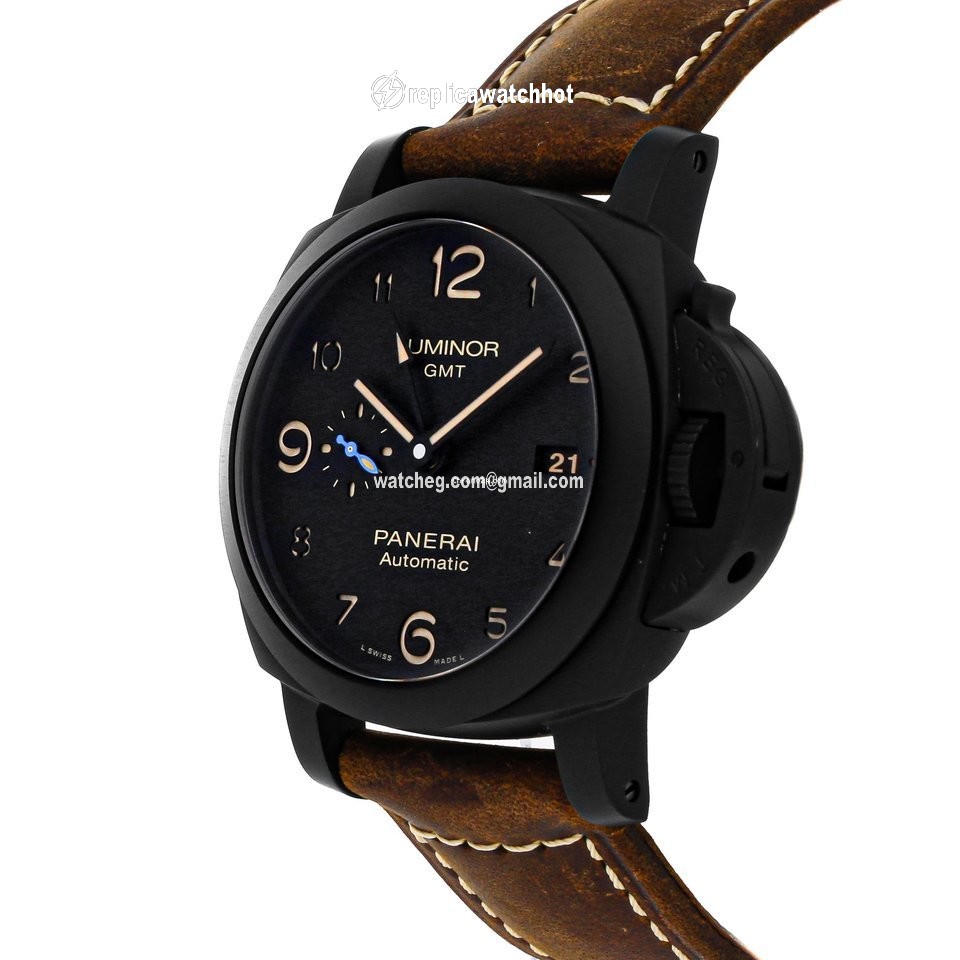 Panerai Luminor 1950 3 Days GMT Automatic Mens watch Unisex Automatic Ceramic PAM01441 2
