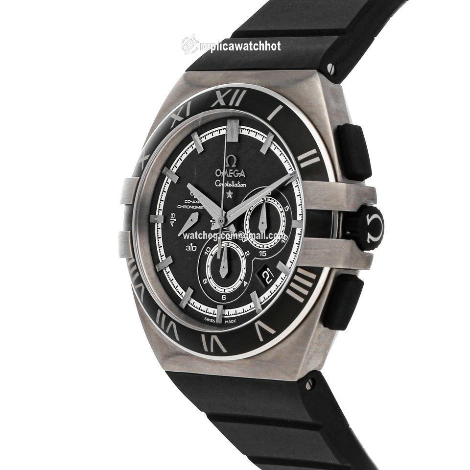 Omega Constellation Double Eagle Mens watch Unisex Automatic Titanium 121.92.41.50.01.001 2