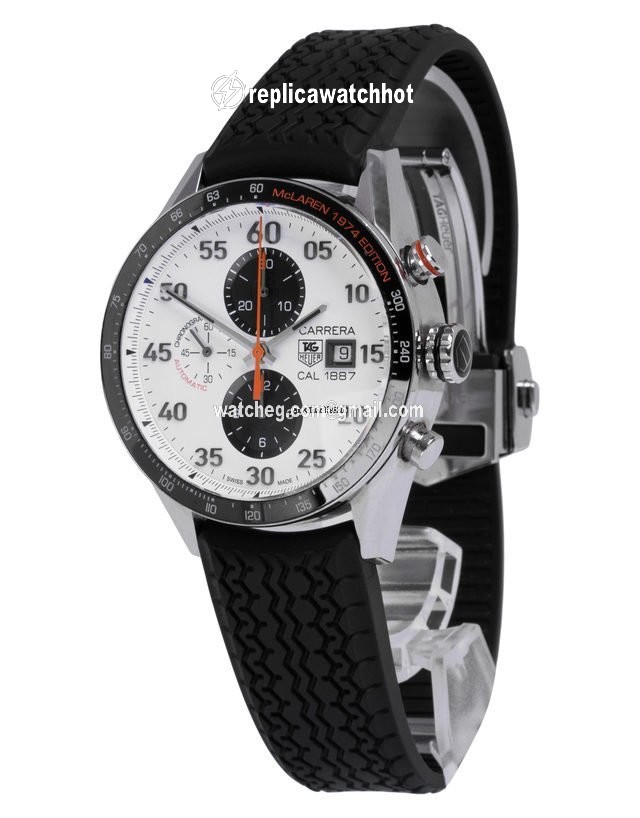 TAG Heuer Carrera Calibre 1887 Mens watch Unisex Automatic Steel CAR2A12.FT6033 2