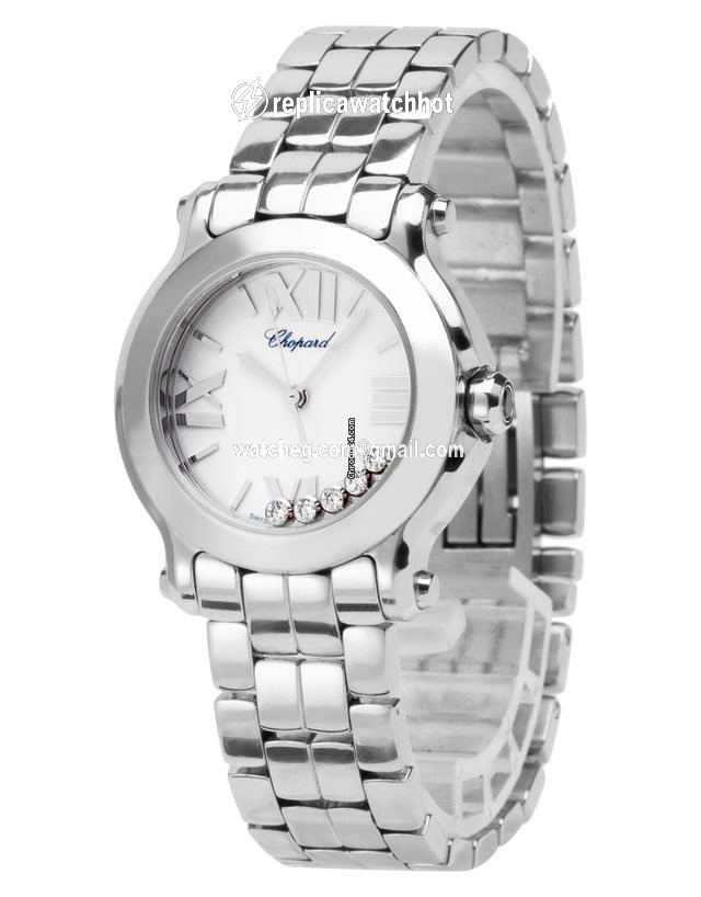 Chopard Happy Sport Mens watch Unisex Quartz Steel 278509-3002 2