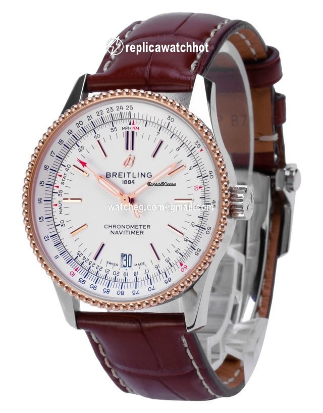 Breitling Navitimer Mens watch Unisex Automatic Gold Steel U17325211G1P2 2