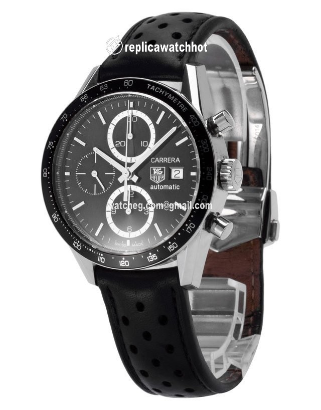 TAG Heuer Carrera Calibre 16 Mens watch Unisex Automatic Steel CV2010.FC6205 2