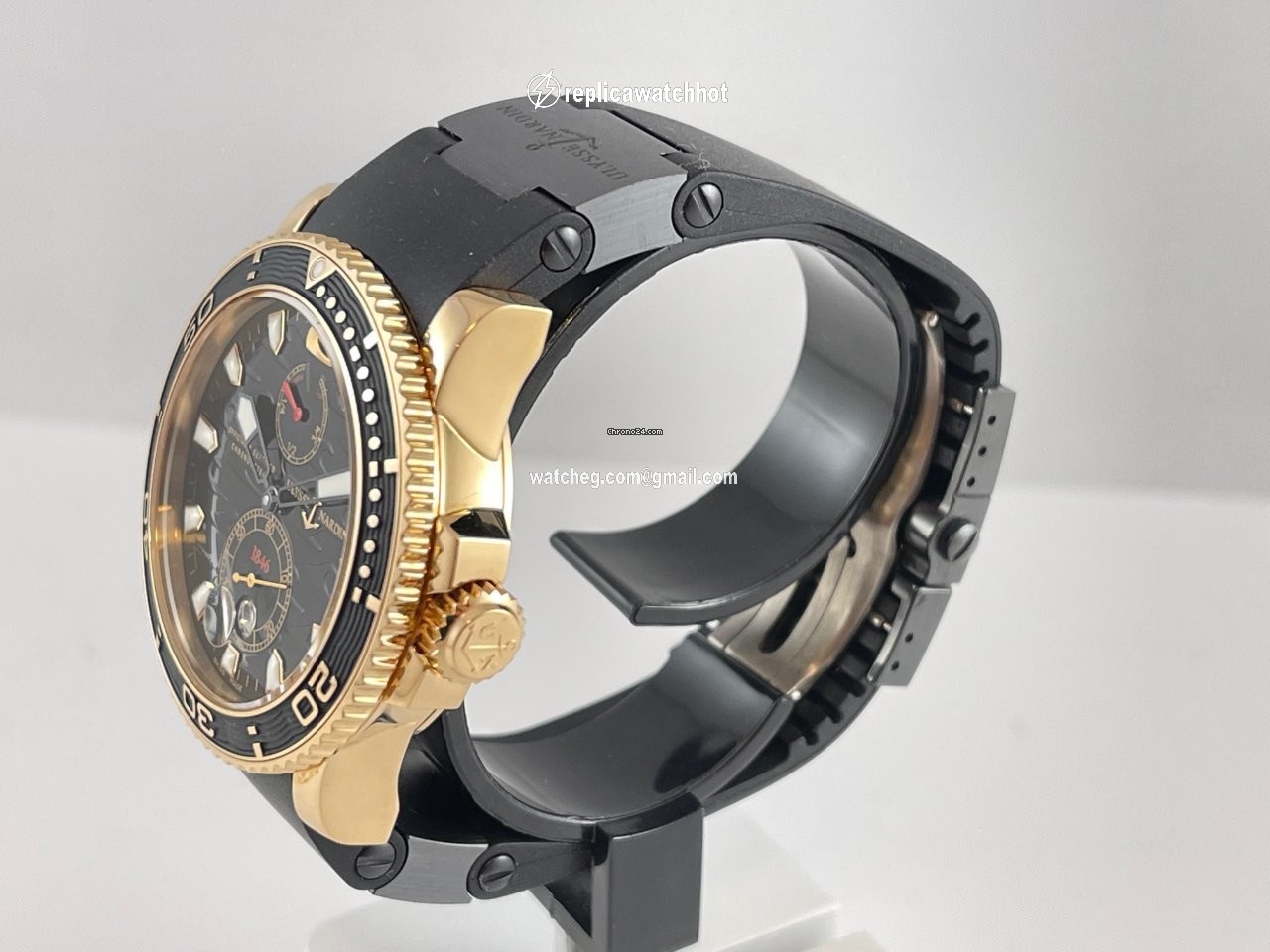 Ulysse Nardin Maxi Marine Diver Mens watch Unisex Automatic Rose gold 266-37 2