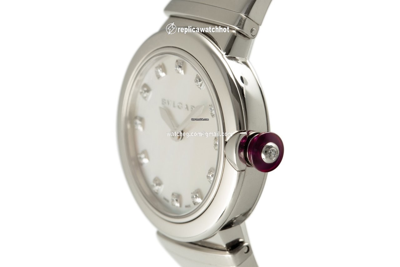 Bulgari Lucea Womens watch Quartz Steel LU28S 2
