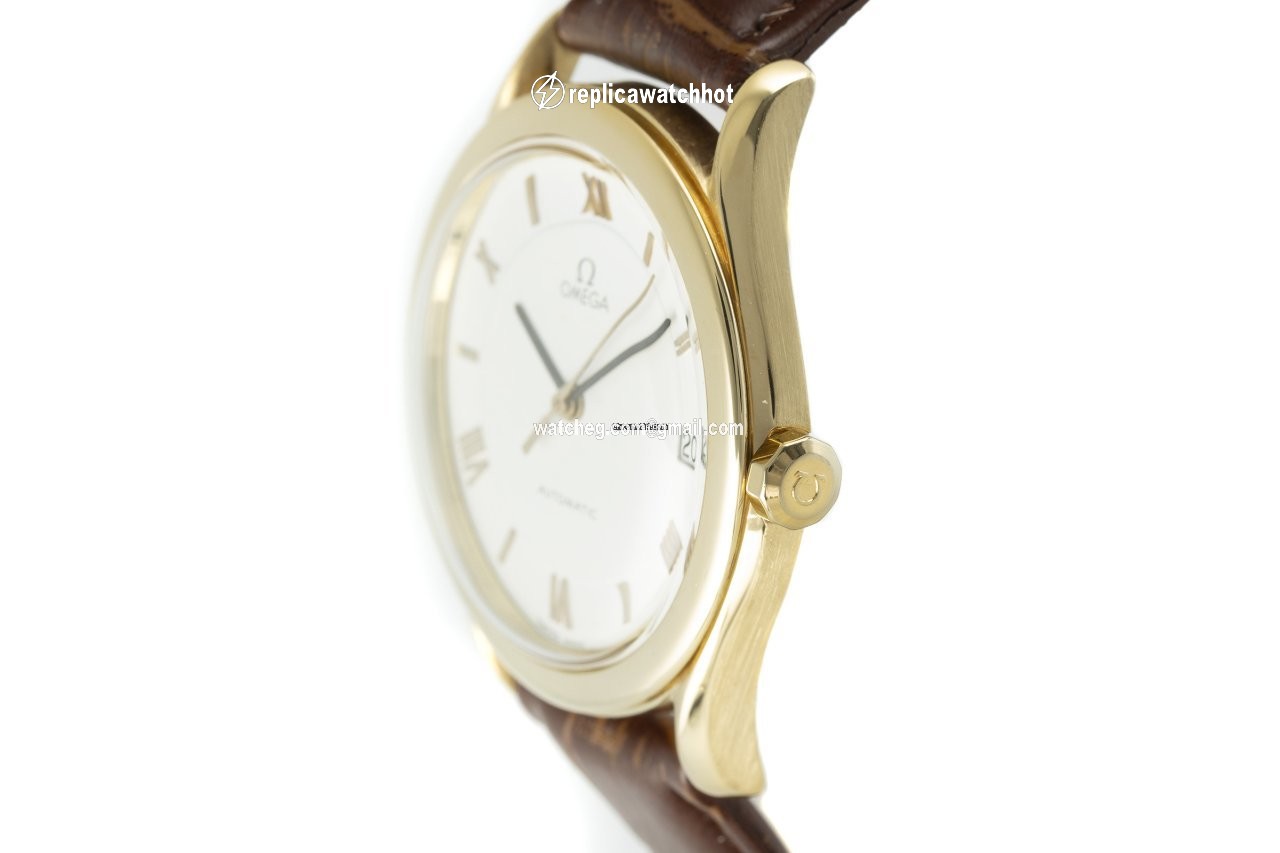 Omega Speedmaster Mens watch Unisex Automatic Yellow gold 166.0285 2
