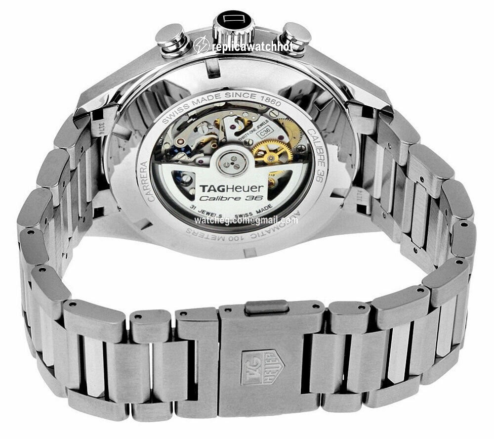 TAG Heuer Carrera Calibre 36 Automatic Steel CAR2B10.BA0799 CAR2B10BA0799 2
