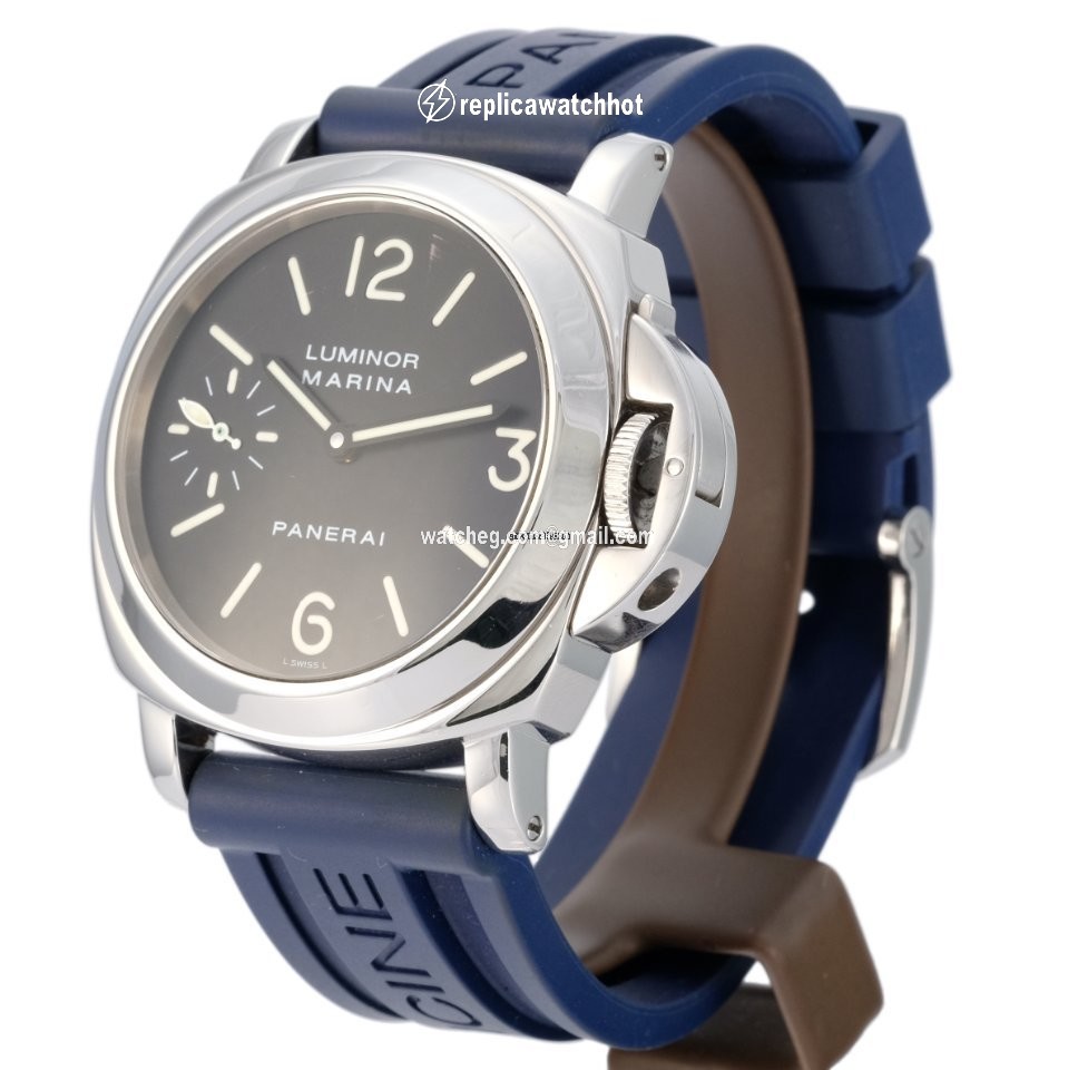 Panerai Luminor Marina Mens watch Unisex Manual winding Steel PAM 00001 2