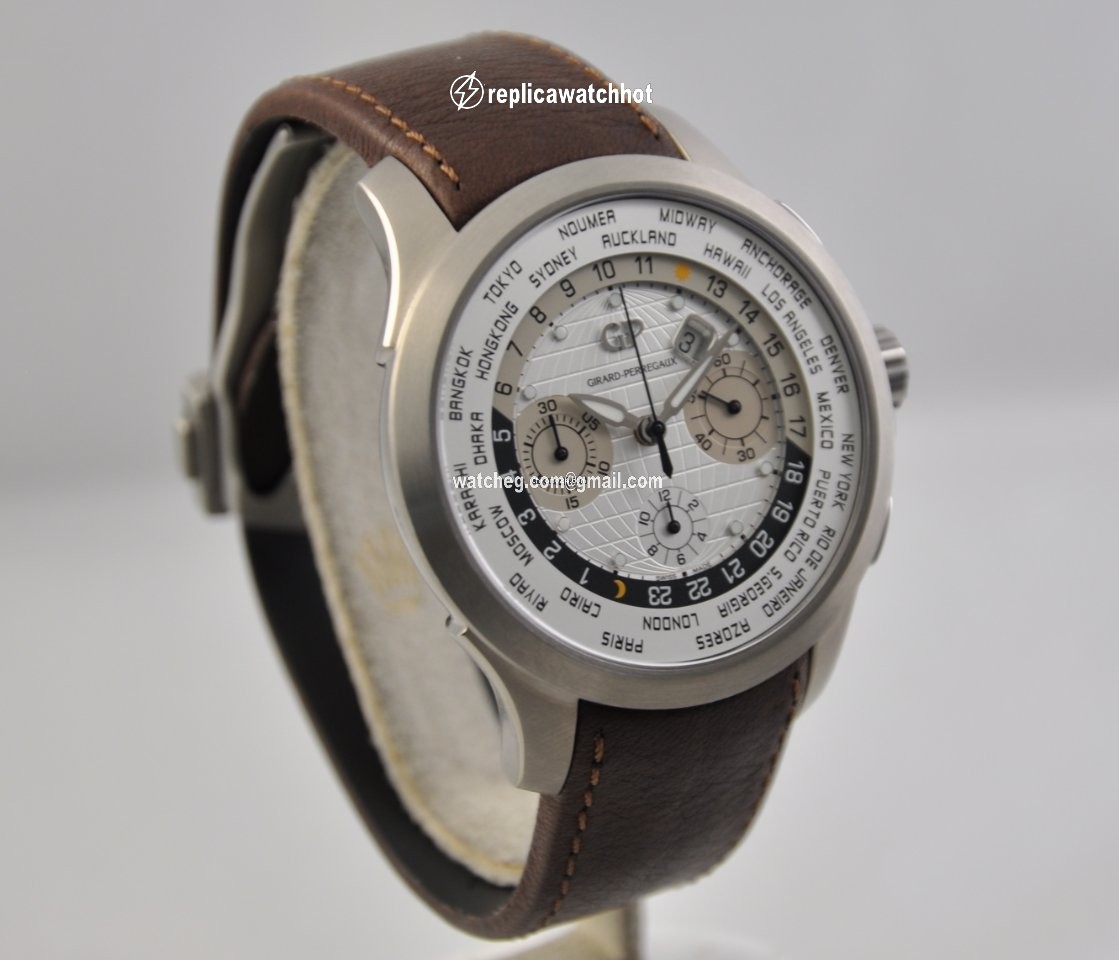 Girard Perregaux Traveller Mens watch Unisex Automatic Titanium 49700-21-132-HBBB 2