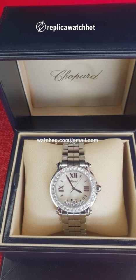 Chopard Happy Sport Womens watch Quartz Gold Steel 278478-2002 2