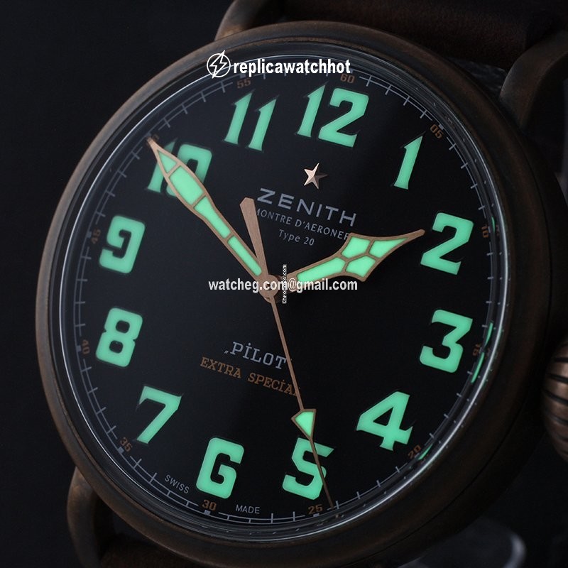 Zenith Pilot Type 20 Extra Special Mens watch Unisex Automatic Bronze 29.2430.679 21.C753 2
