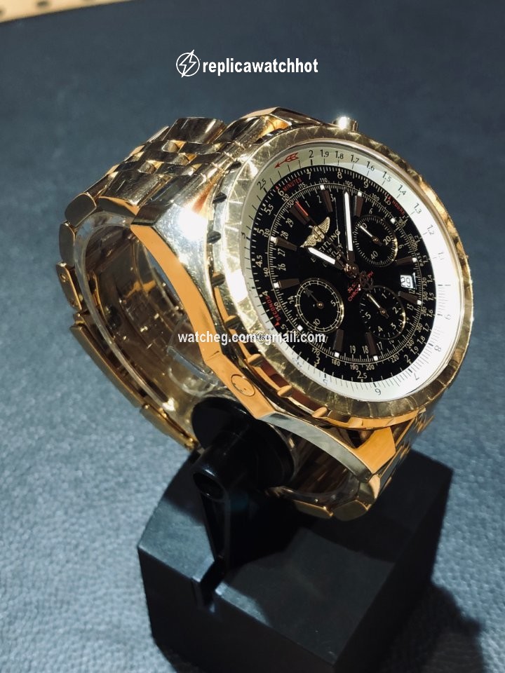 Breitling Bentley Motors Mens watch Unisex Automatic Rose gold H25363 2