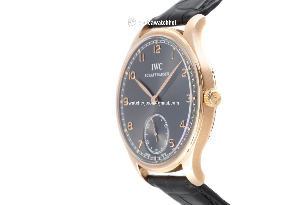 IWC Portuguese Hand-Wound Mens watch Unisex Manual winding Red gold IW545406 2