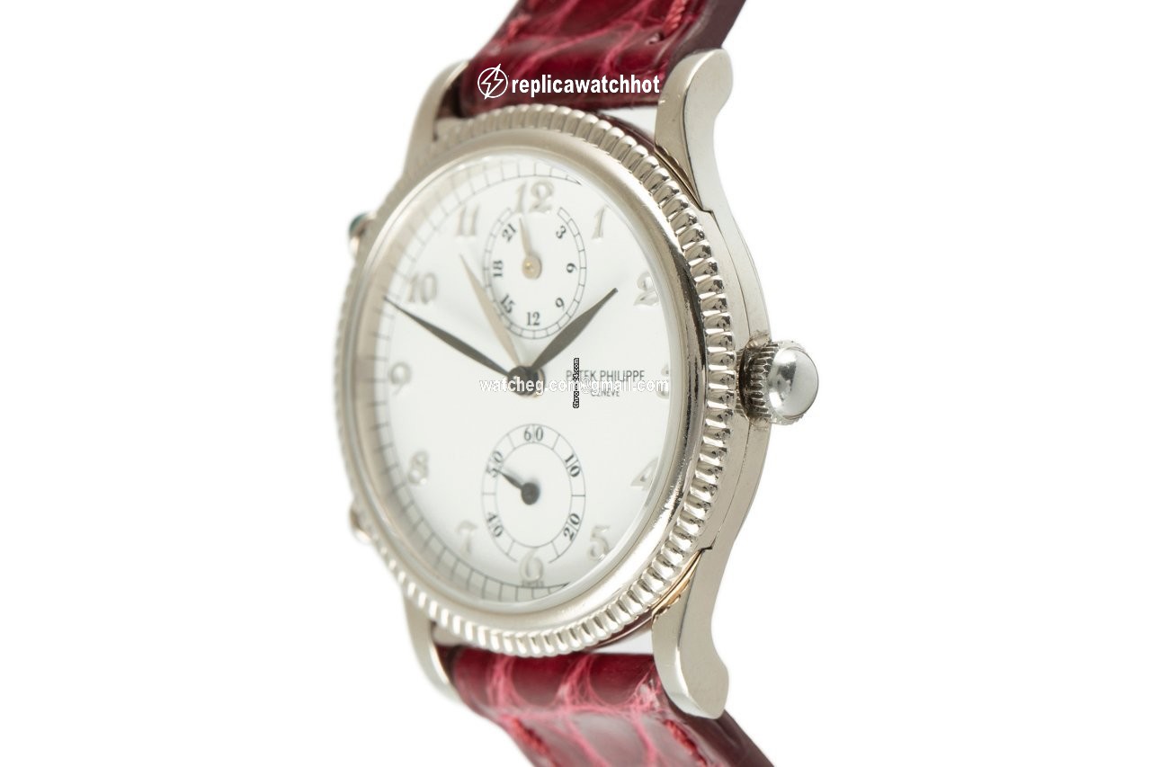 Patek Philippe Travel Time Womens watch Automatic White gold 4864 2