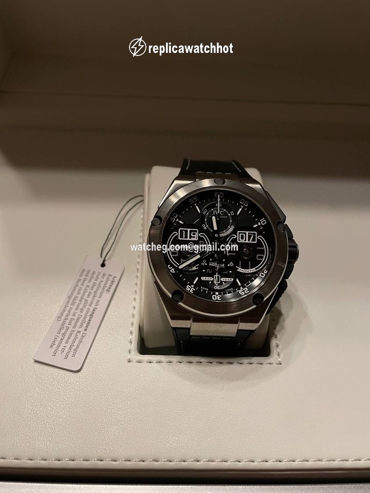 IWC Ingenieur Perpetual Calendar Digital Date-Month Mens watch Unisex Automatic Titanium IW379201 2
