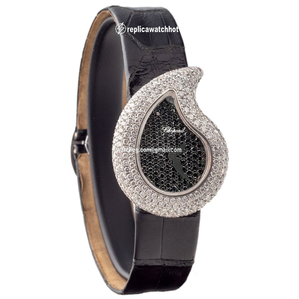 Chopard Happy Diamonds Womens watch Quartz White gold 436700-1007 2