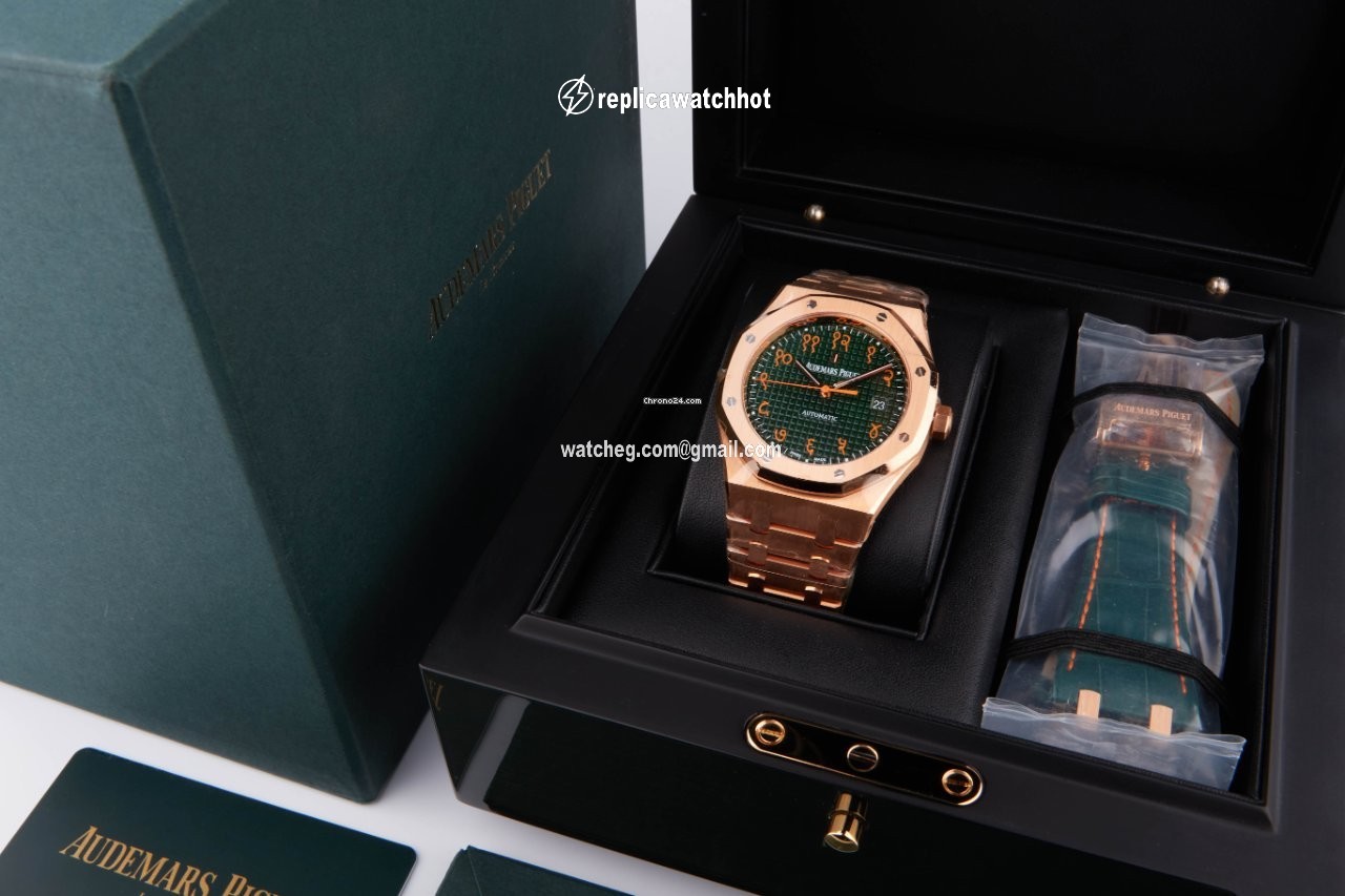 Audemars Piguet Royal Oak Mens watch Unisex Automatic Rose gold 15409OR.OO.1220.OR.01 2