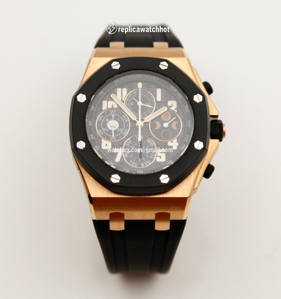 Audemars Piguet Royal Oak Offshore Mens watch Unisex Automatic Rose gold 26262OK.00.D002CA.01 2