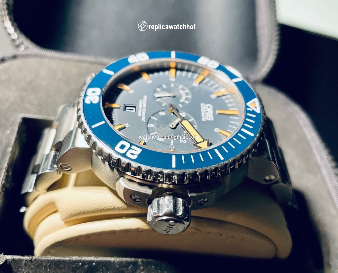 Oris Mens watch Unisex Automatic Titanium 01 749 7663 7185-Set MB 2