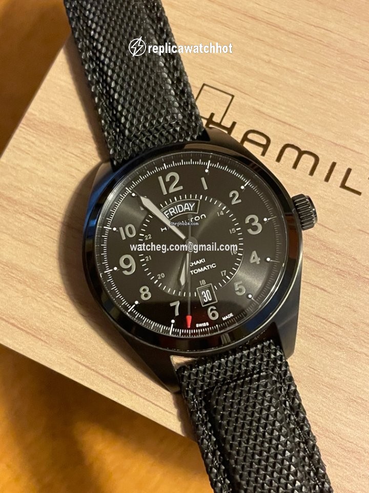 Hamilton Khaki Field Day Date Mens watch Unisex Automatic Steel H70695735 2