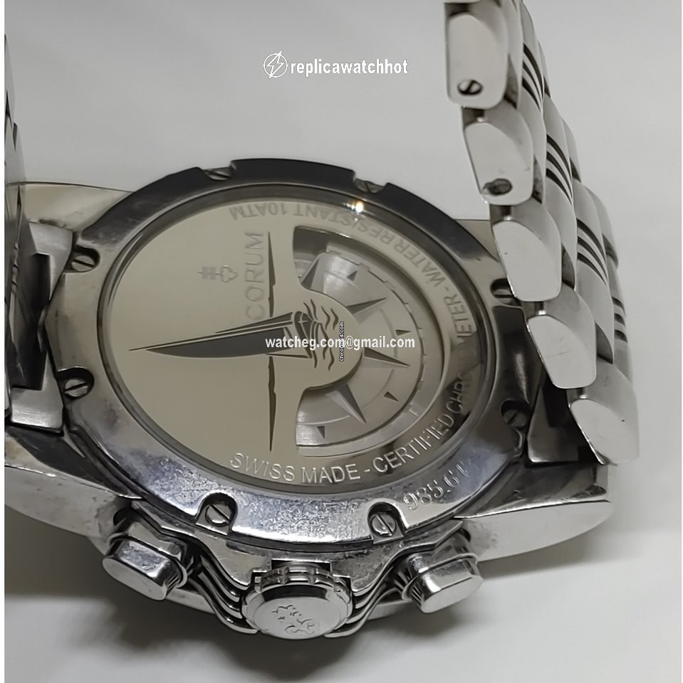 Corum Admirals Cup Challenger Mens watch Unisex Automatic Steel 985.643.20 2