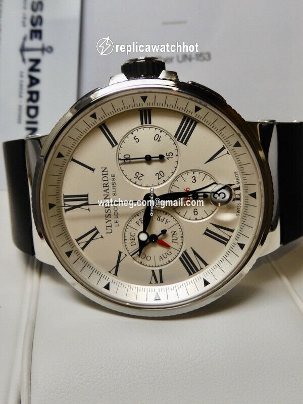 Ulysse Nardin Marine Chronograph Automatic Steel 1533-150 40 2