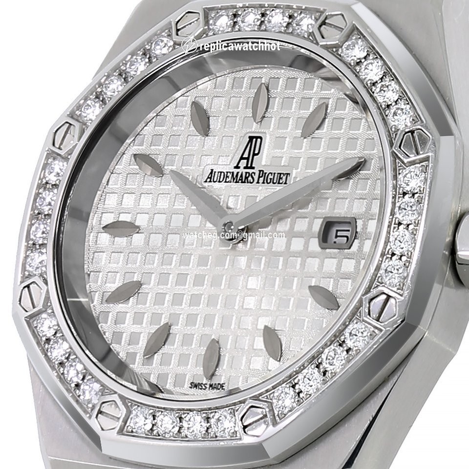 Audemars Piguet Royal Oak Lady Womens watch Quartz Steel 67651ST.ZZ.D002CR.01 2
