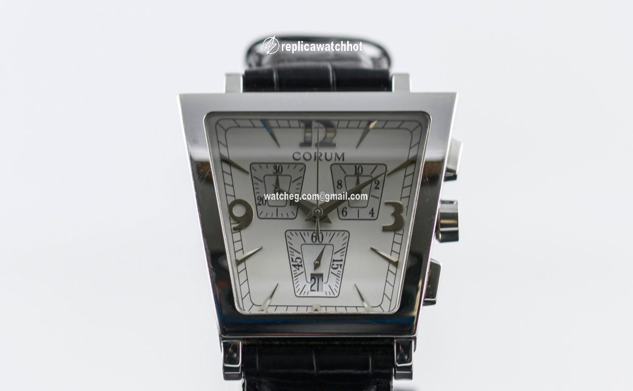 Corum Trapeze Mens watch Unisex Quartz Steel 196.404.20 2